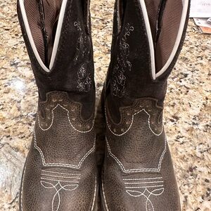 Shyanne Tan Leather Western Boots